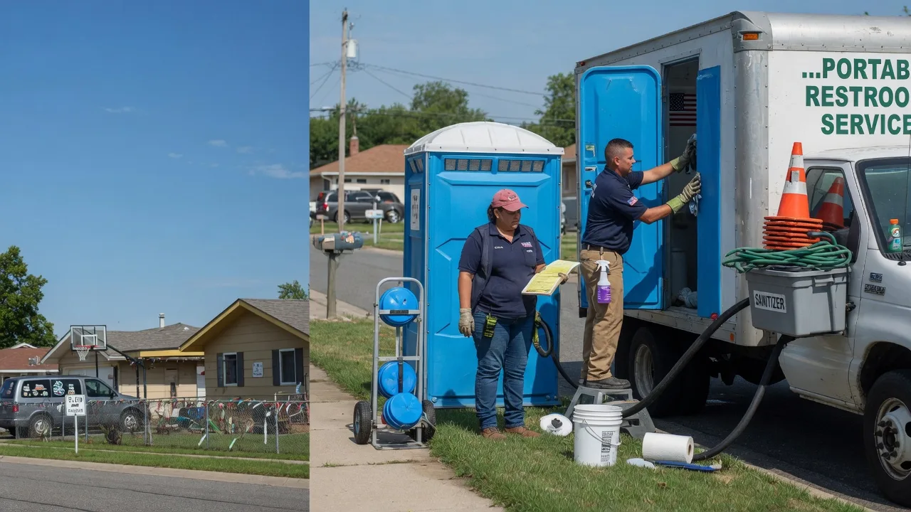 Portable Toilet Rental in Congerville, IL near me